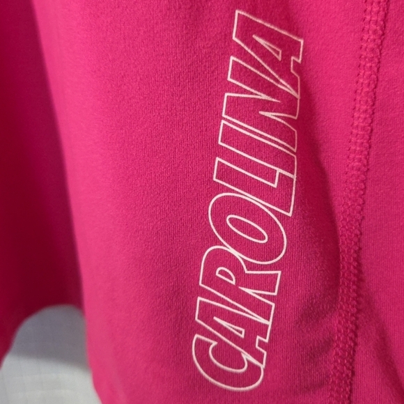 Nike NFL Dry Fit 1/4 Zip Carolina Panthers Breast Cancer Awareness Pullover - Picture 3 of 11